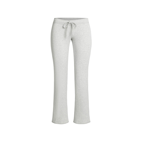 Skims Low Rise Crop Jersey Pant Light Heather Grey Size XXS - Picture 6 of 6